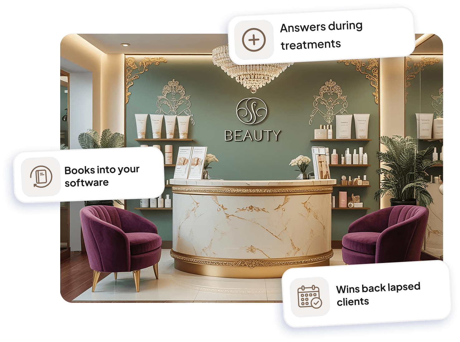 ItsBot answering calls and booking appointments for a salon