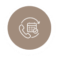 Calls lapsed clients step icon