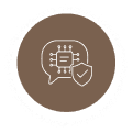 Discloses it is an AI step icon
