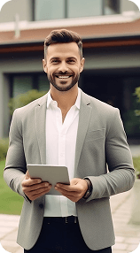 Agent following up with a client