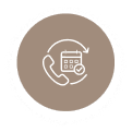 Calls lapsed clients step icon